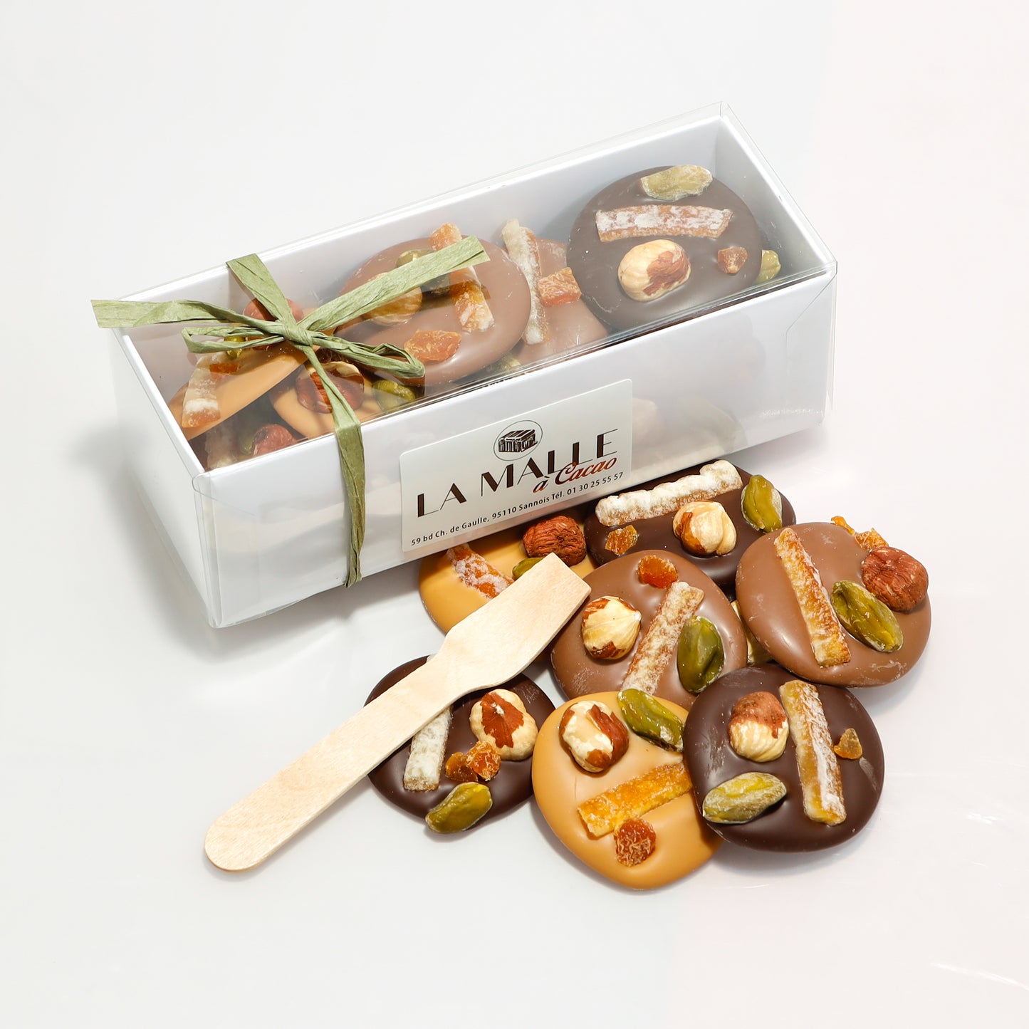 Mendiants chocolats au lait 120g (Tarif écoles)