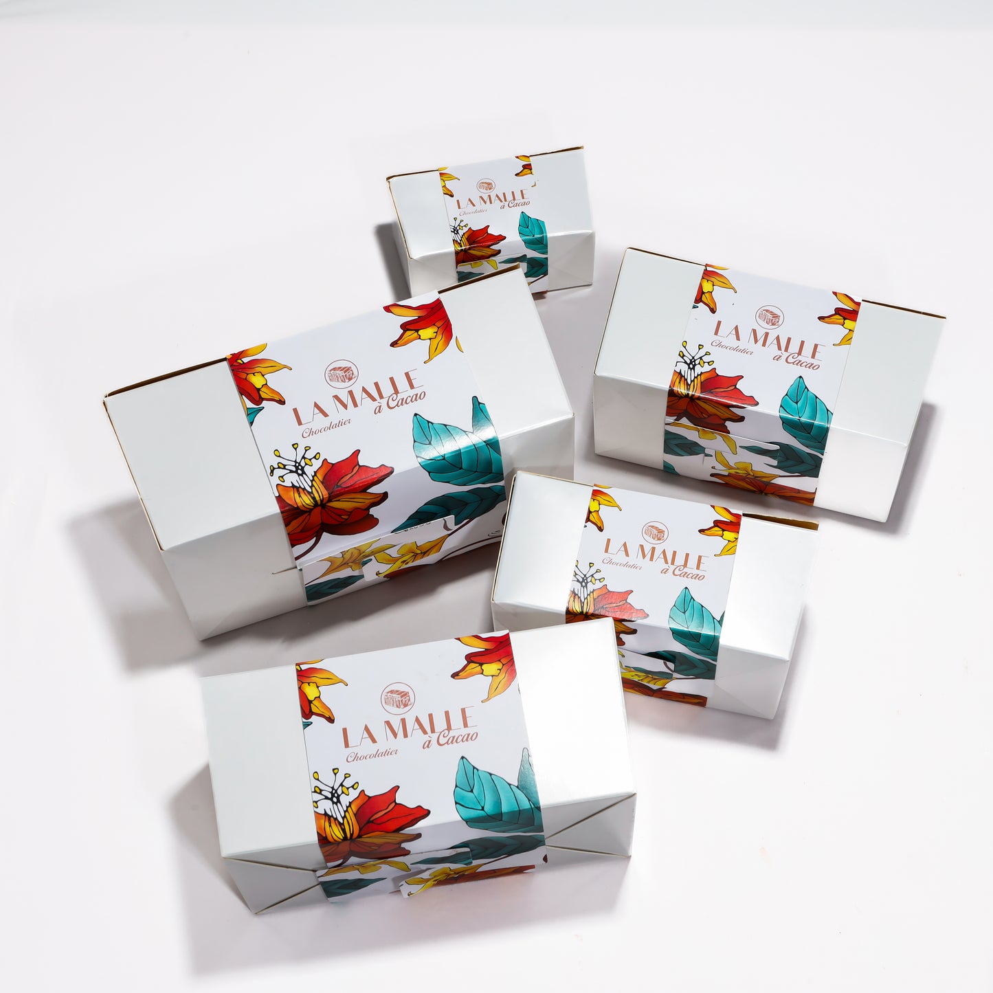 Ecrin bonbons de chocolats noirs 375g