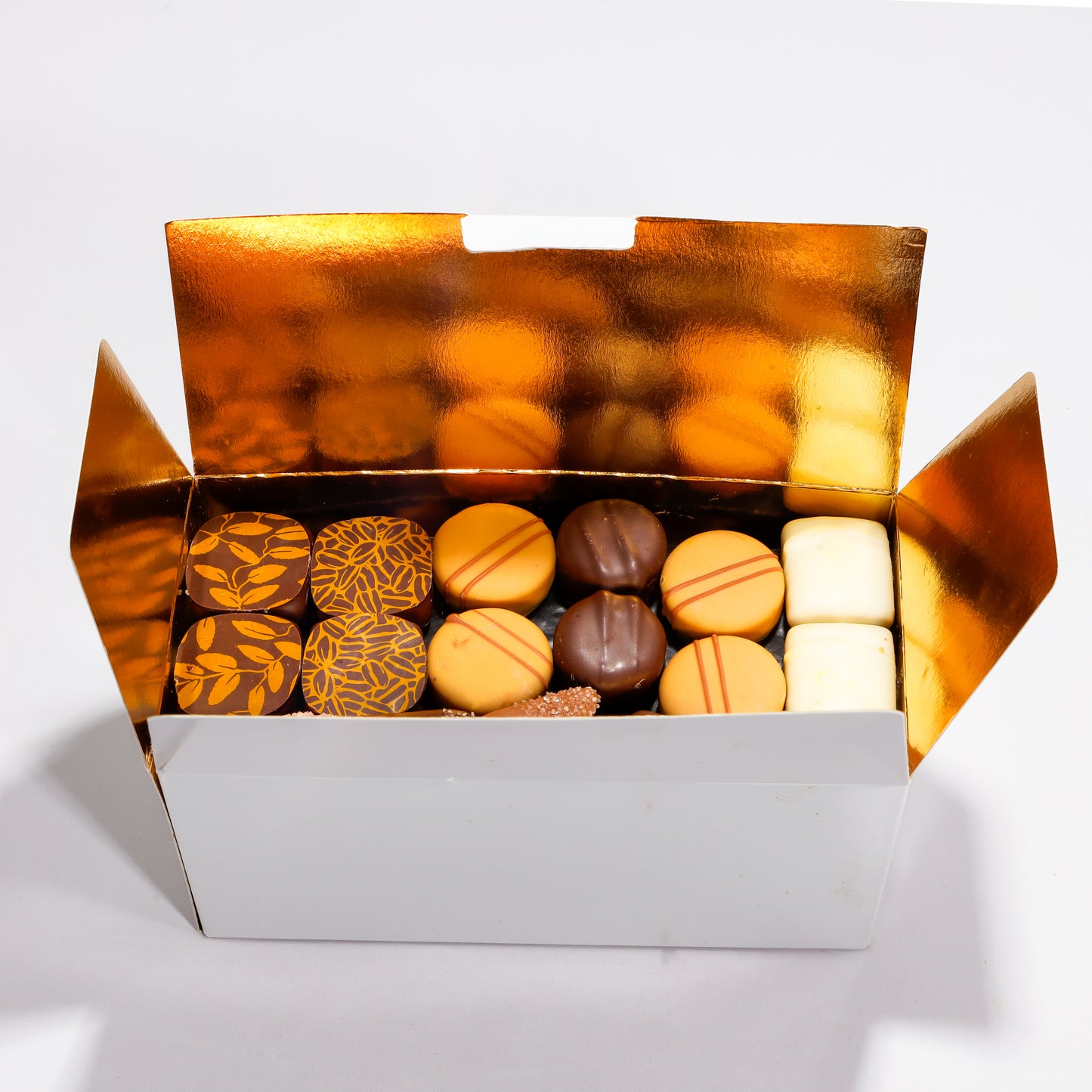 Ecrin bonbons de chocolats noirs 750g