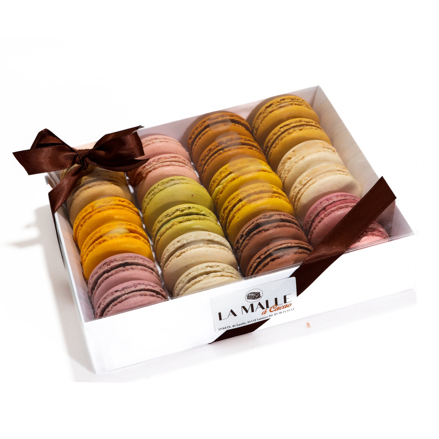 Etui 24 macarons (Tarif écoles)