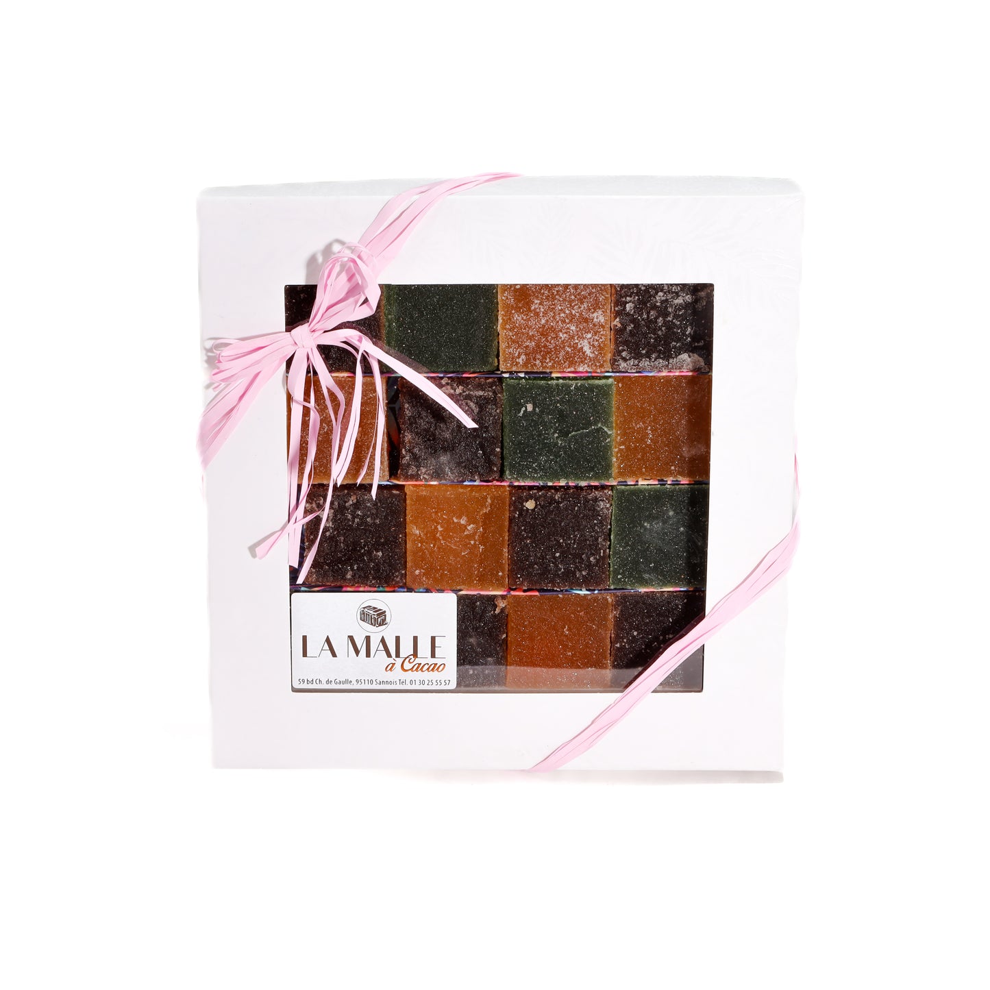 Coffret pâtes de fruits 100g (Tarif écoles)