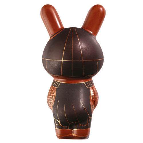 Dark Lapin en chocolat noir garni - 15cm (Tarif école)