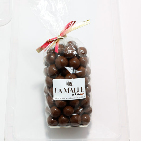 Noisettes enrobées chocolat au lait 200g (Tarif écoles)
