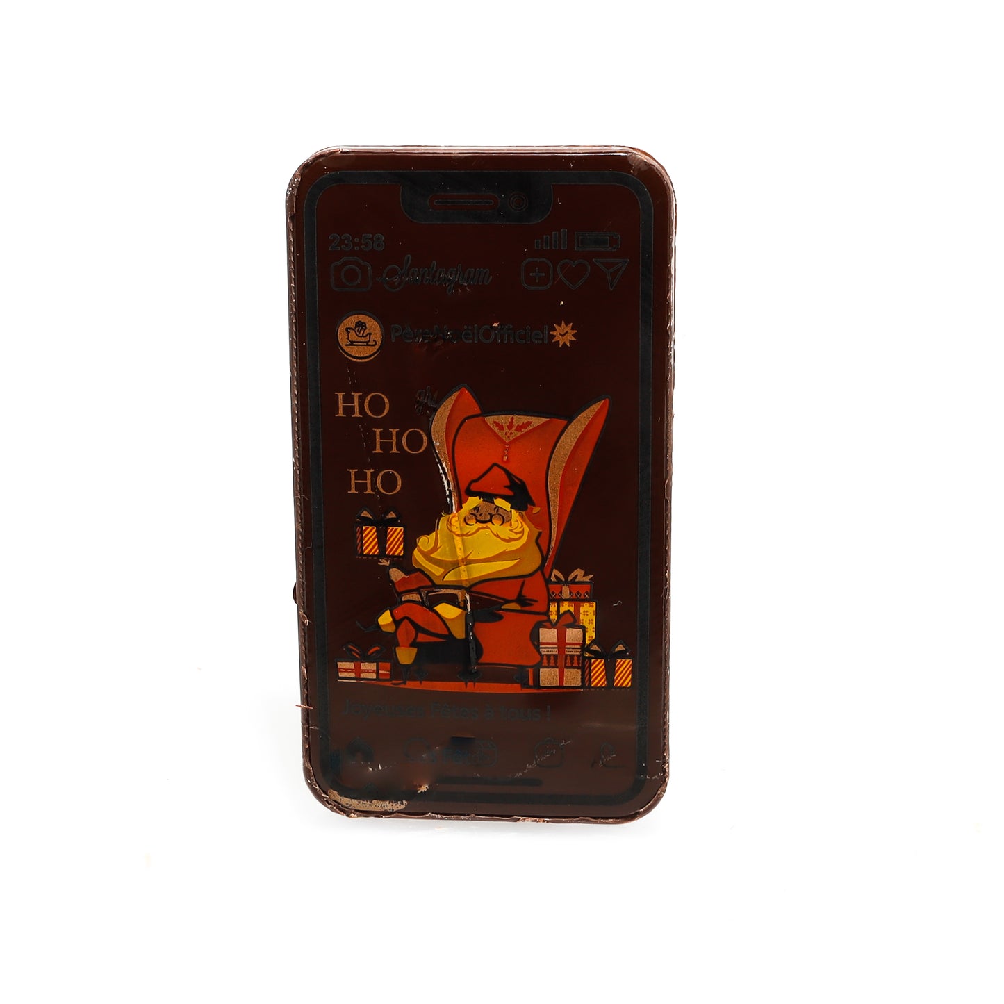 Smartphone chocolat noir - Tarif écoles (50g)