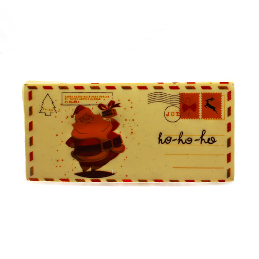 Carte de voeux chocolat blanc 150g (Tarif Noël)