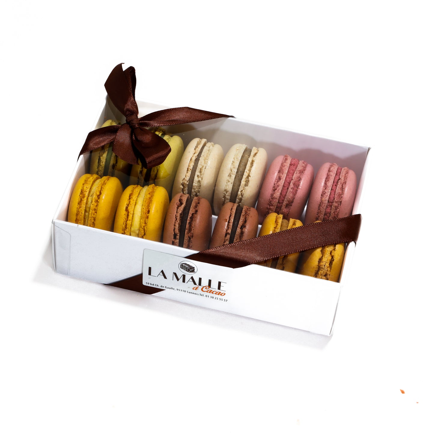 Etui 12 macarons (Tarif écoles)