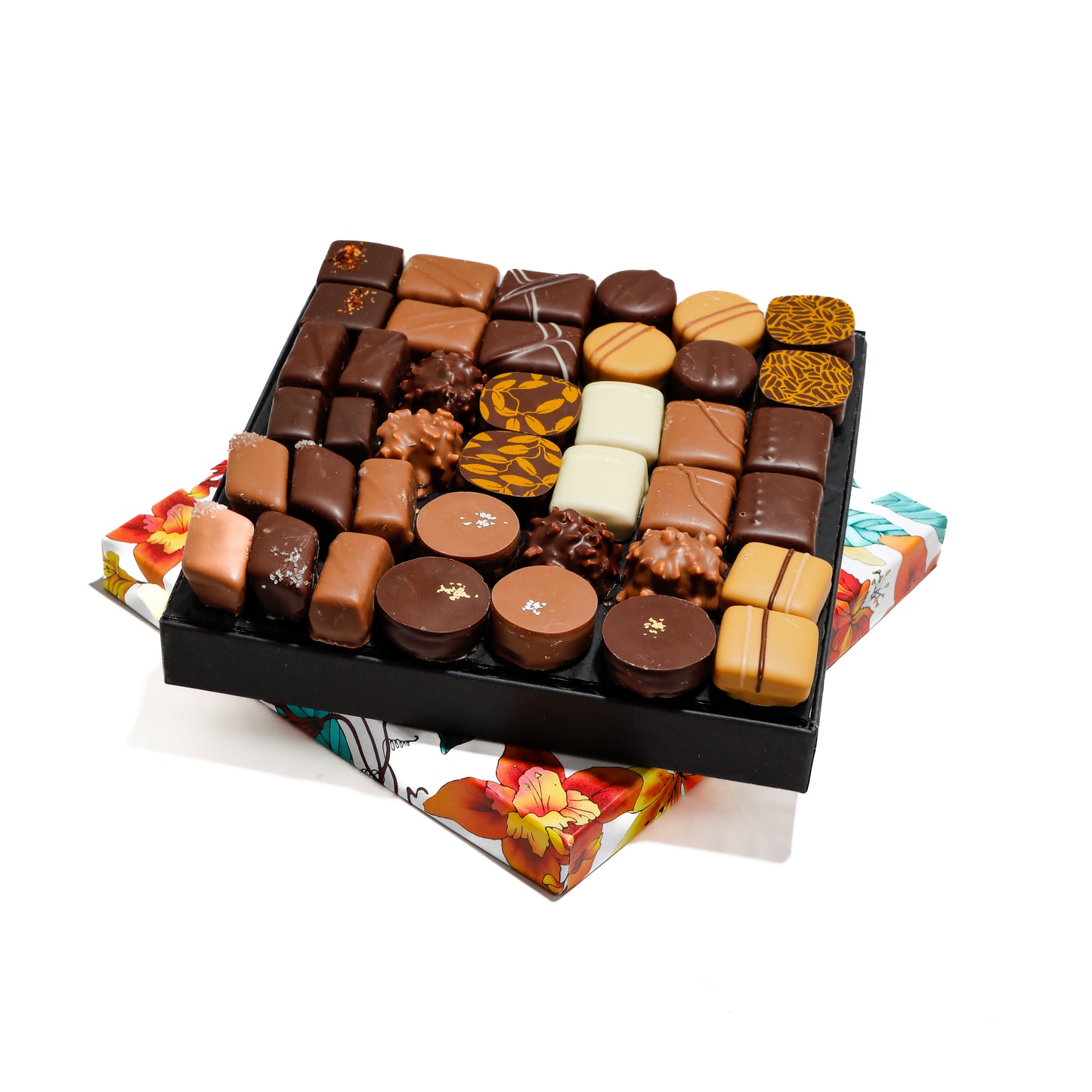 Ecrin bonbons de chocolats au lait 500g