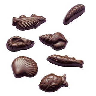 Friture chocolat au lait 200g - (Tarif école)