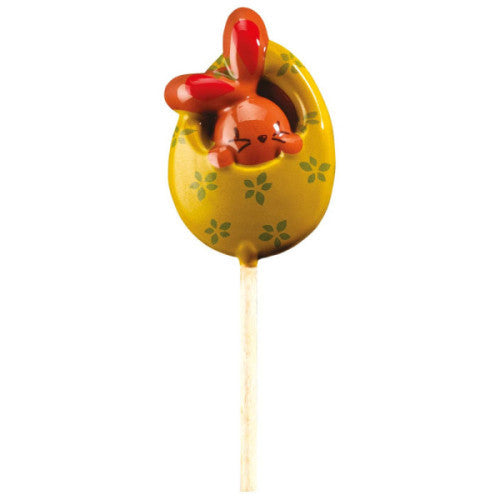 Sucette de Pâques chocolat au lait (modèle aléatoire)