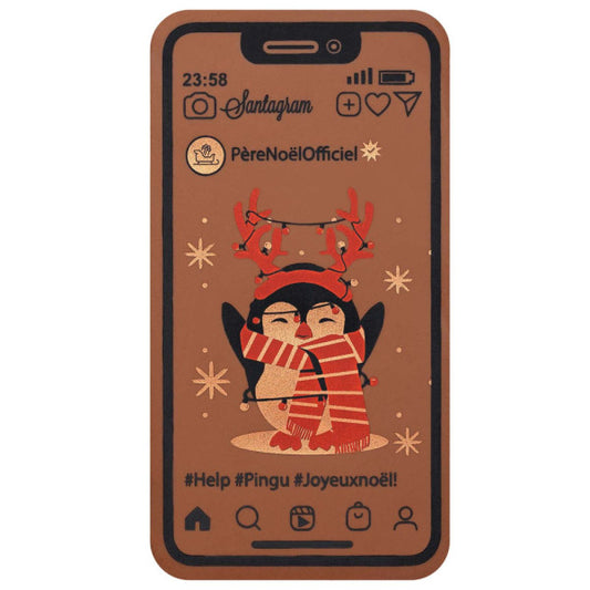 Smartphone chocolat noir (50g)