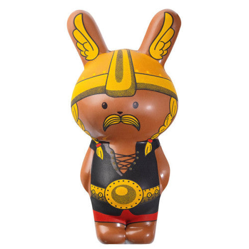 Lapin Astérix en chocolat noir garni - 15cm