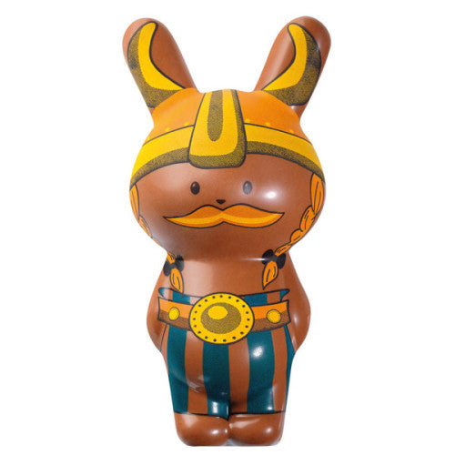 Lapin Obélix en chocolat noir garni - 15cm (Tarif école)