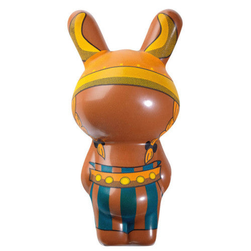 Lapin Obélix en chocolat noir garni - 15cm